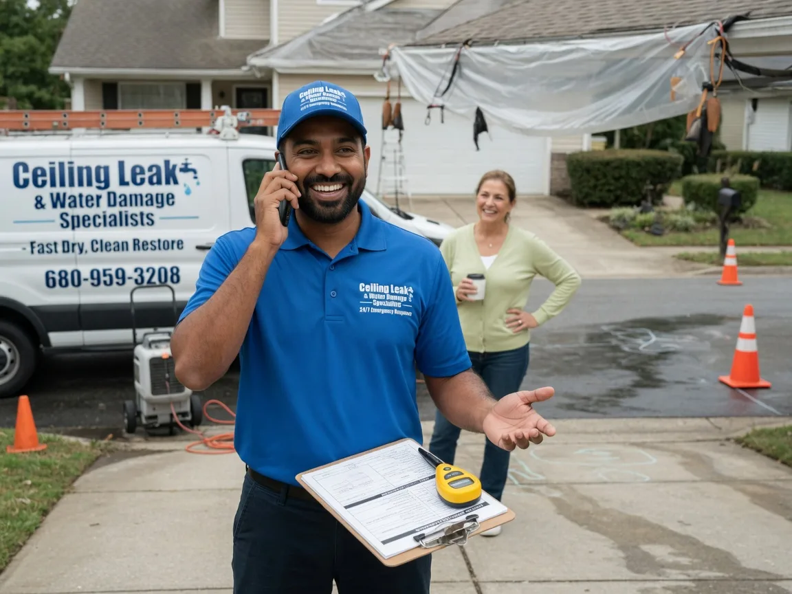 Ceiling Leak Cleanup Point Of Rocks, WY FAQs